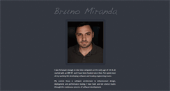 Desktop Screenshot of brunomiranda.com